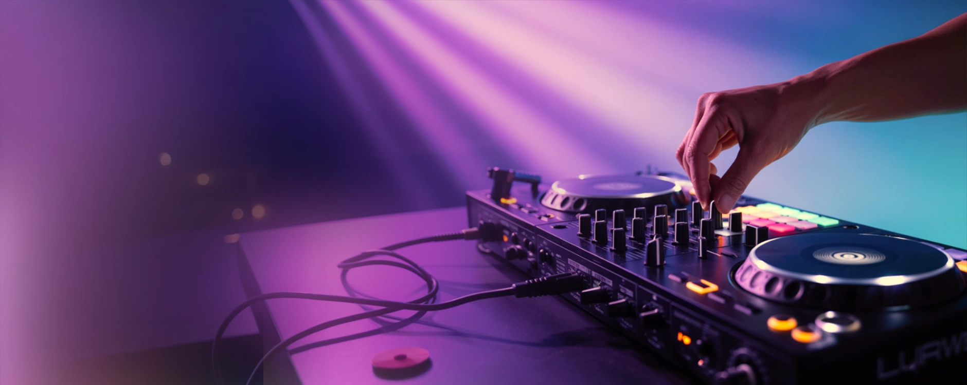 DJ en Event presenter Hero Image